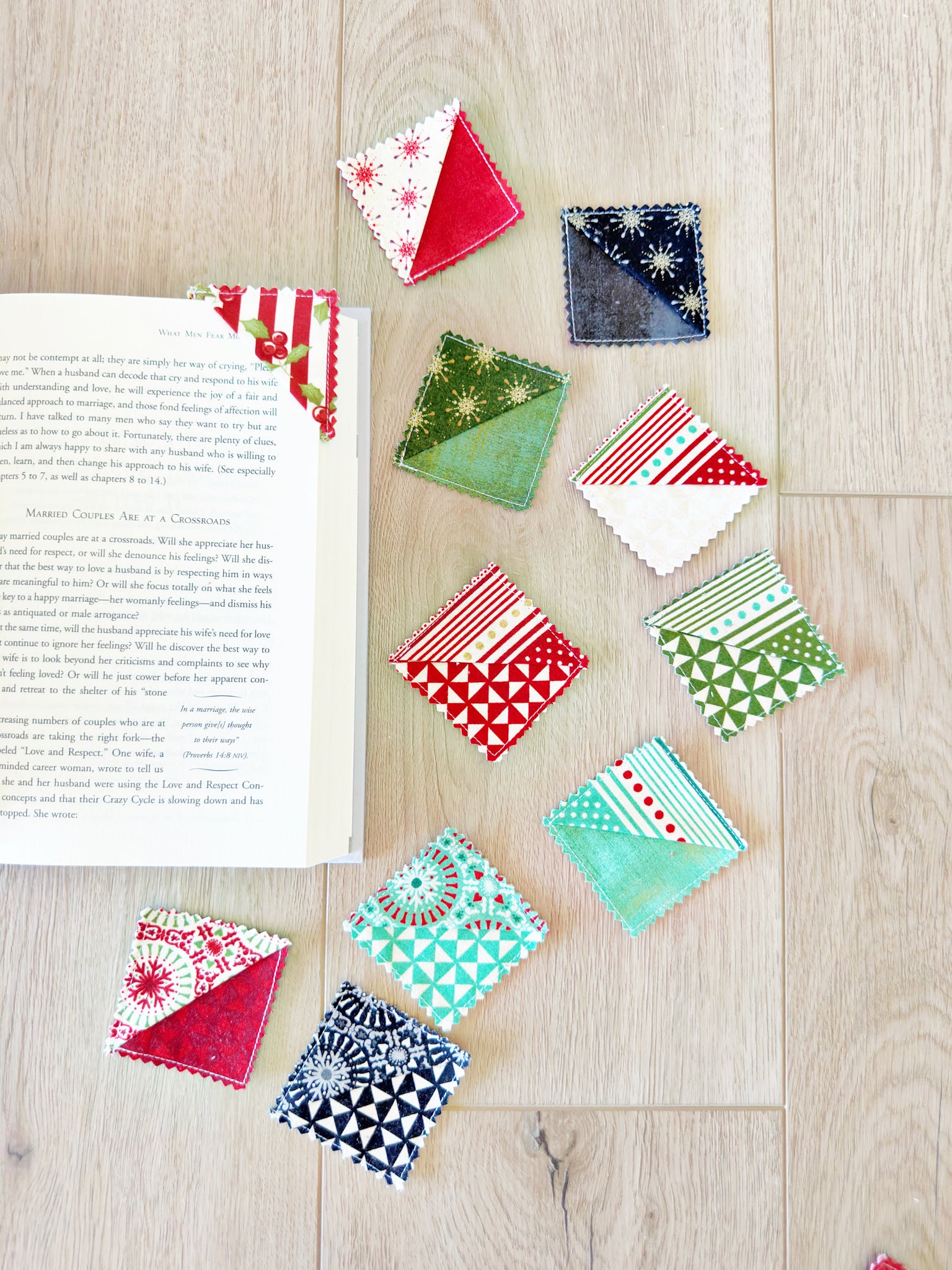 Christmas Book Marks