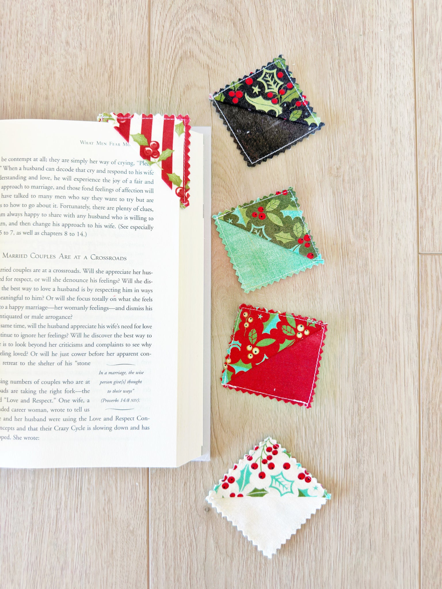 Holly Book Marks