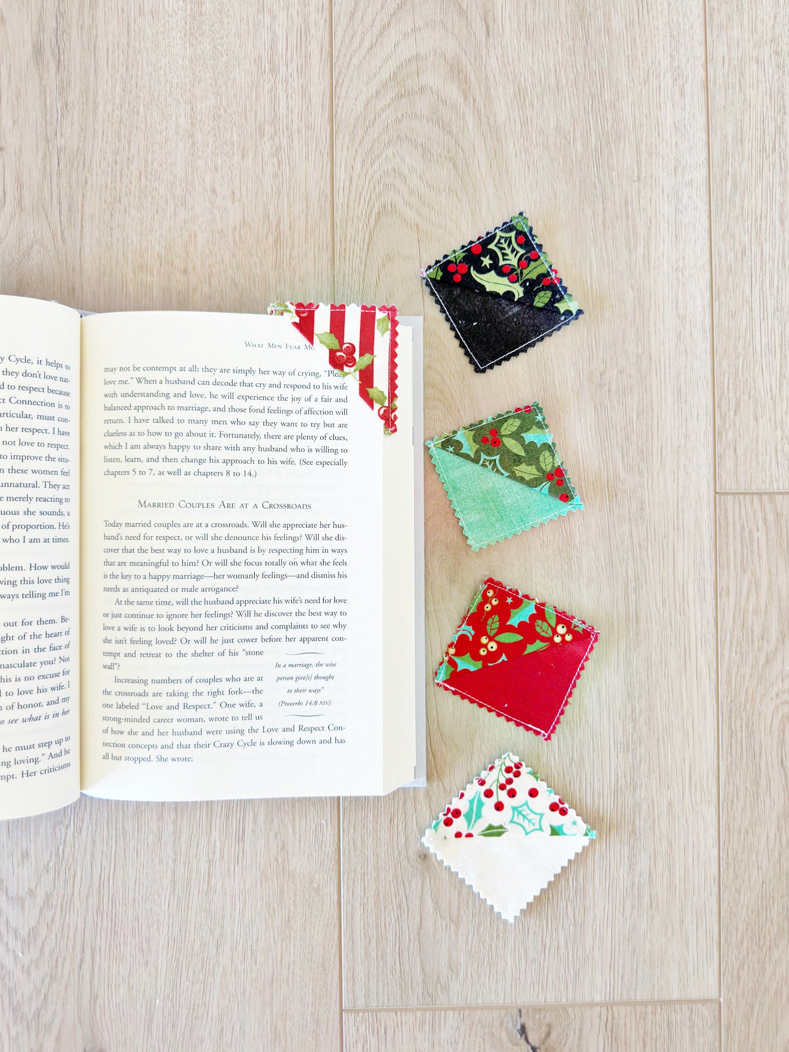 Holly Book Marks