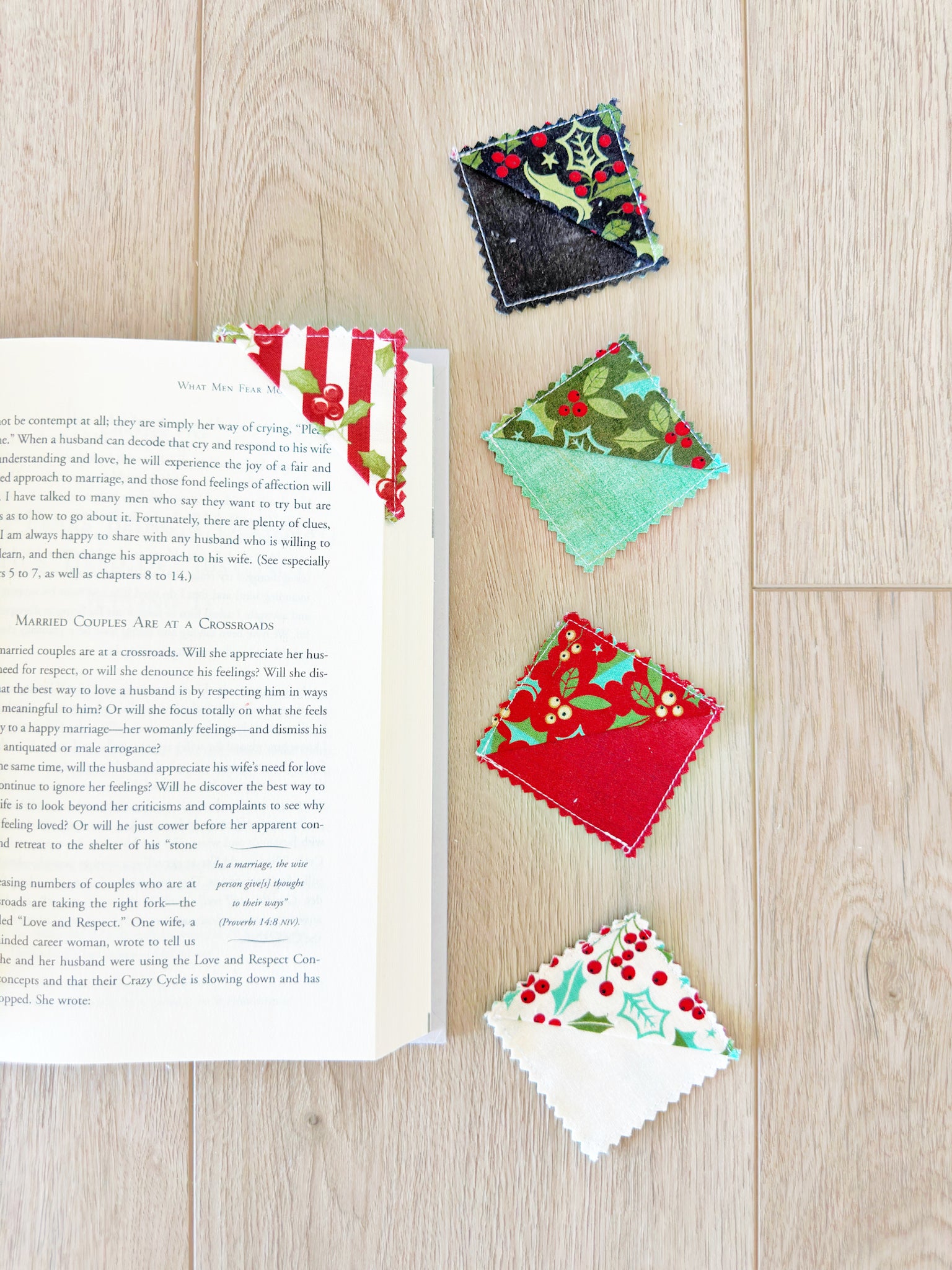 Holly Book Marks