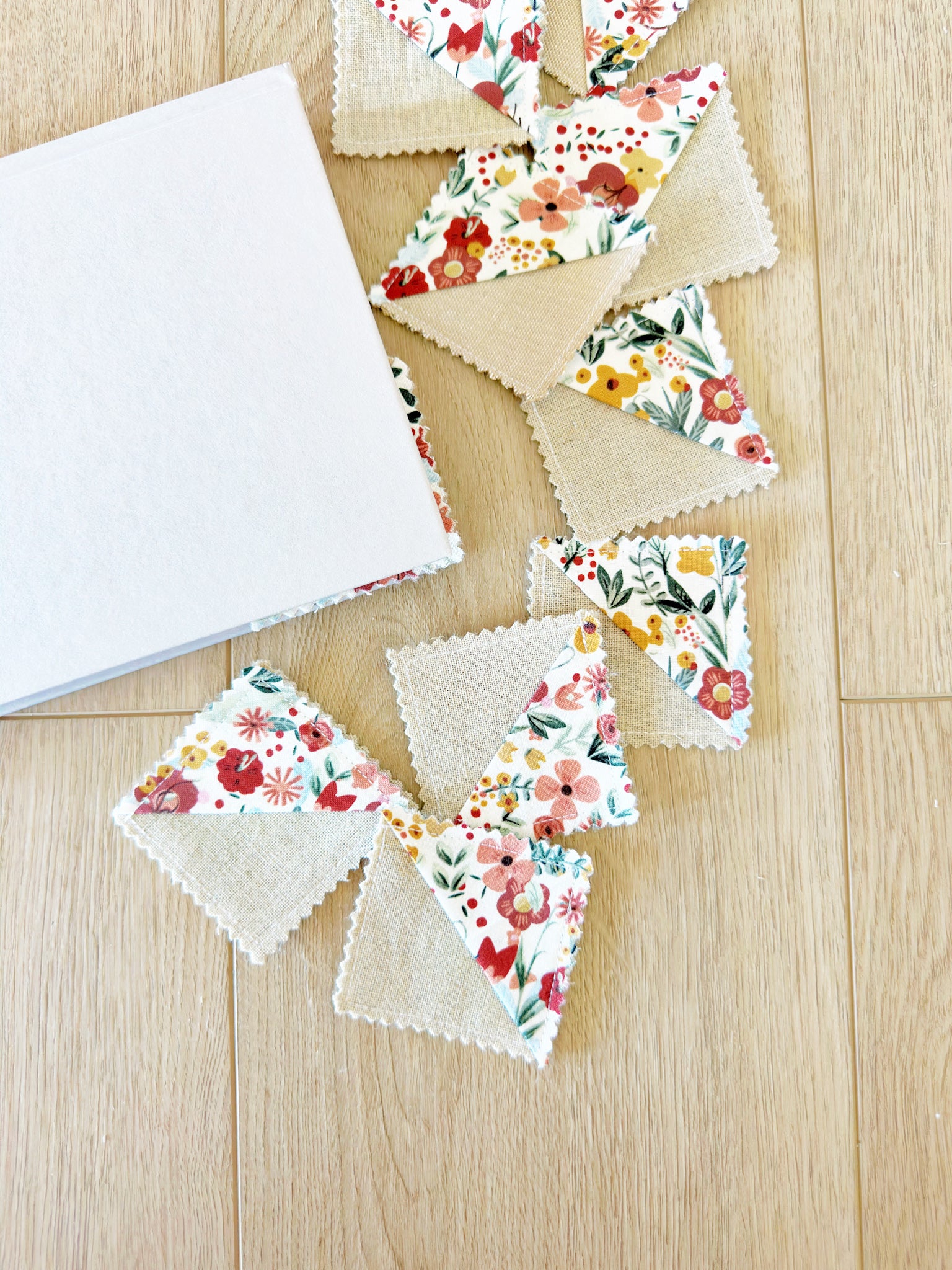 Fall Floral Bookmarks