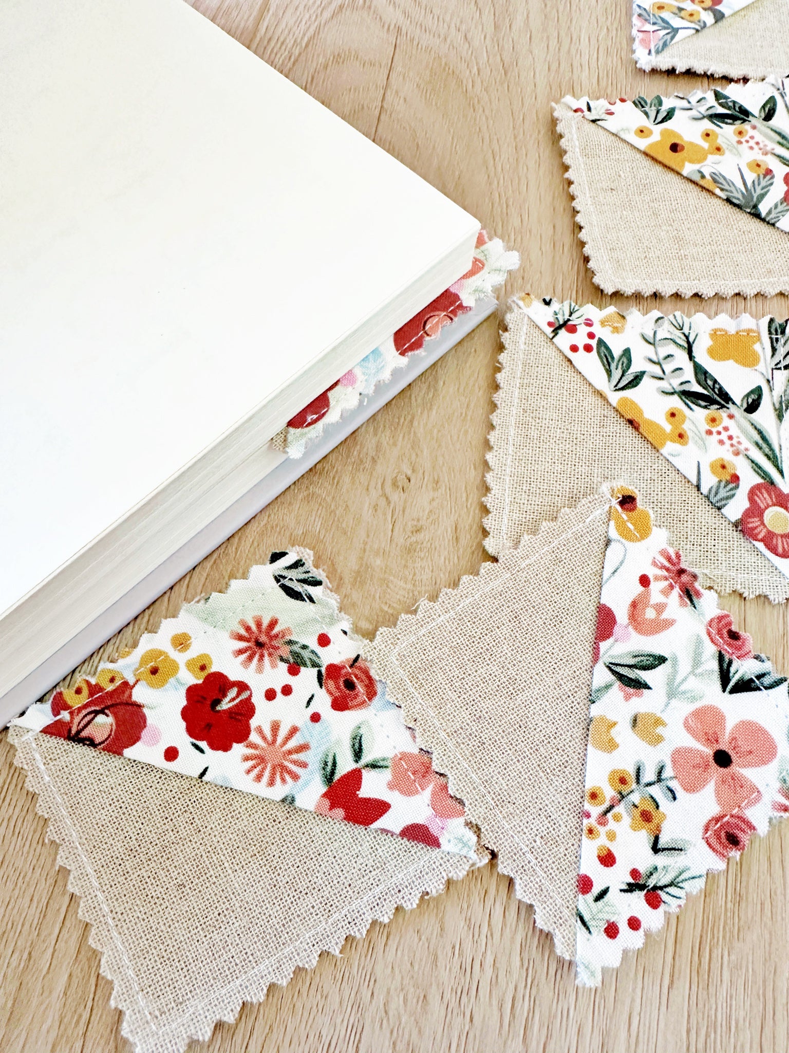 Fall Floral Bookmarks